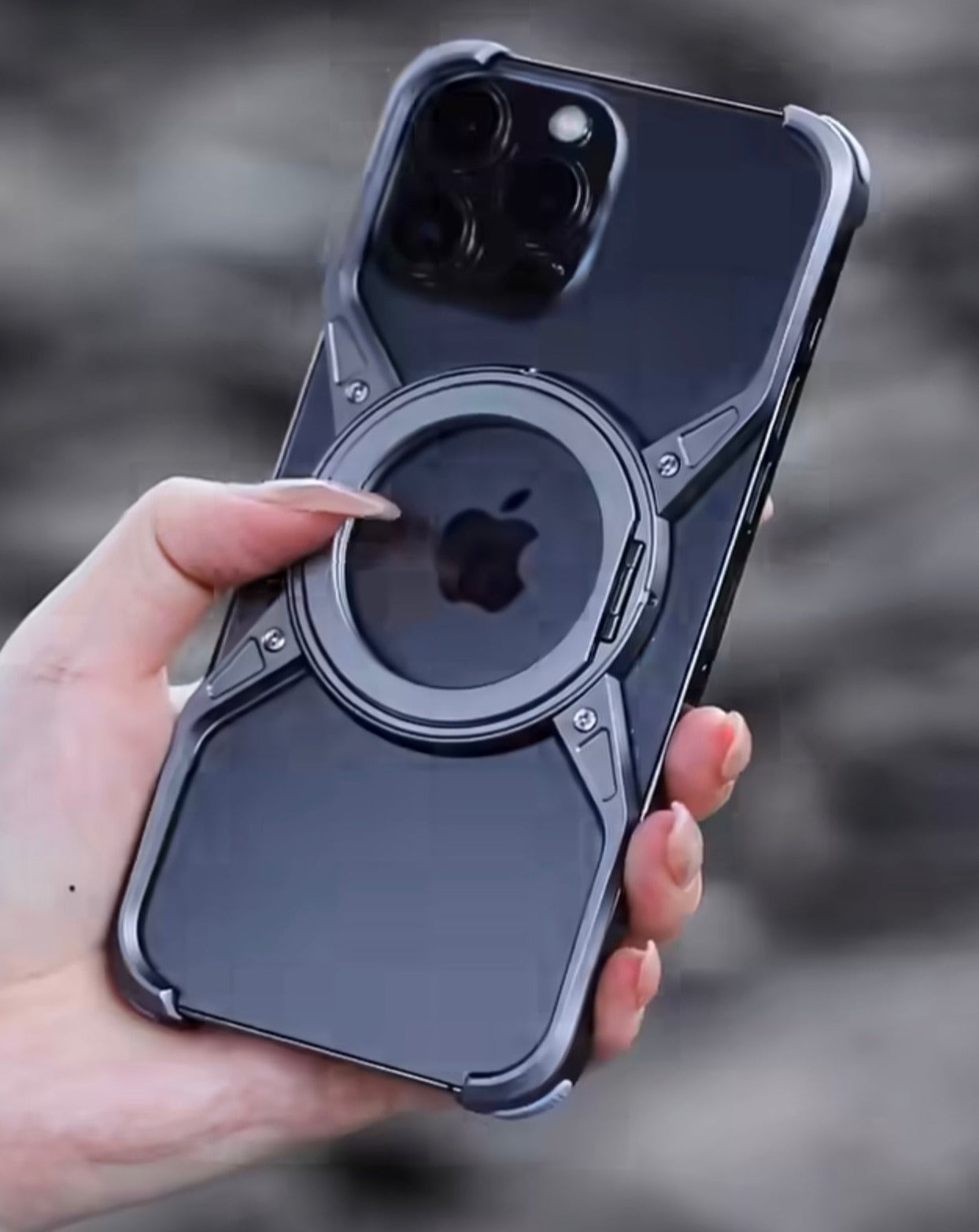 iPhone 14 Series High End Bracket Metal Fulcrum Case