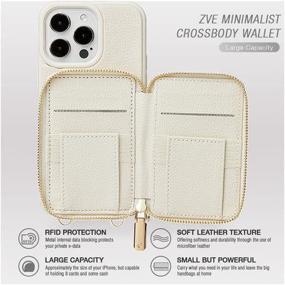 iPhone 13 Series ZVE RFID-Blocking Wallet Case.