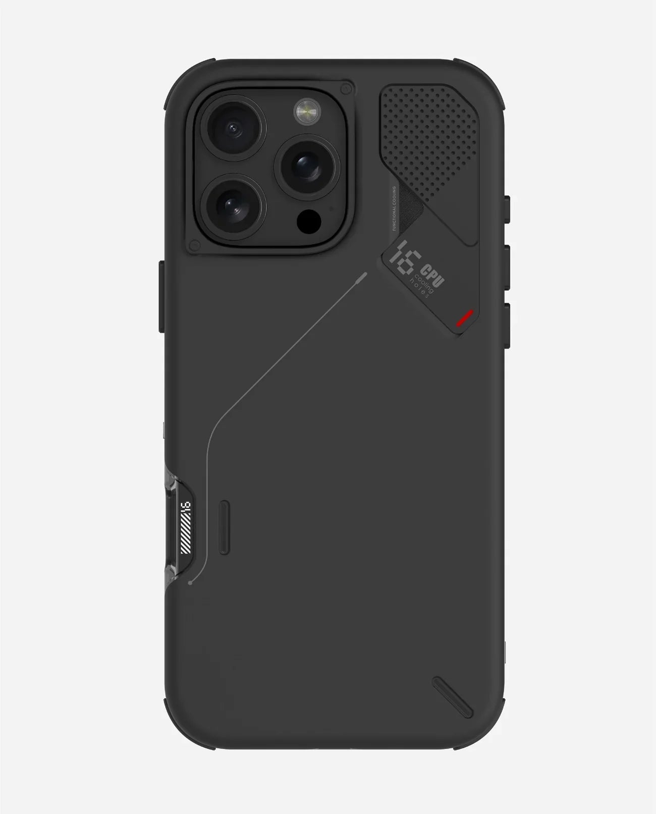 A16 Slim Shockproof Case for iPhone 15 Series With Real Cooling And Magsafe