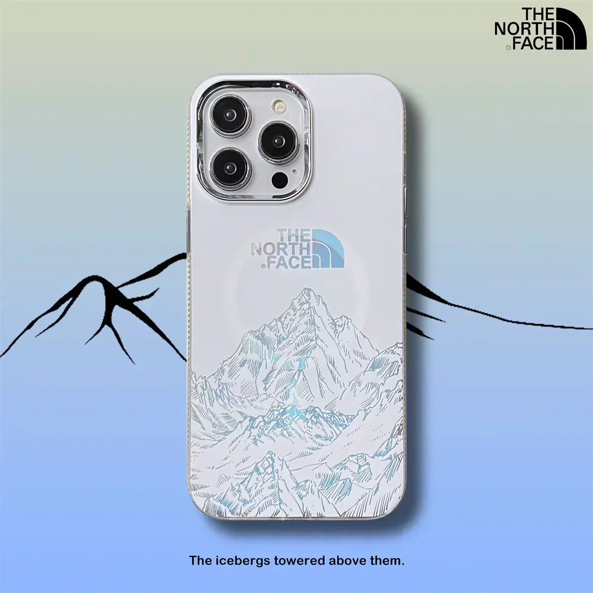 [MAGSAFE] FROSTED LASER SNOW MOUNTAIN IPHONE 15 SERIES CASE