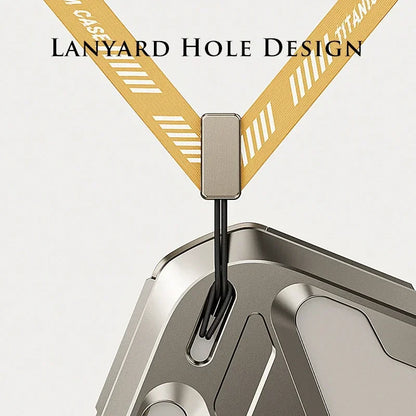 iPhone 13 Series Metal Hollow Armor Cover