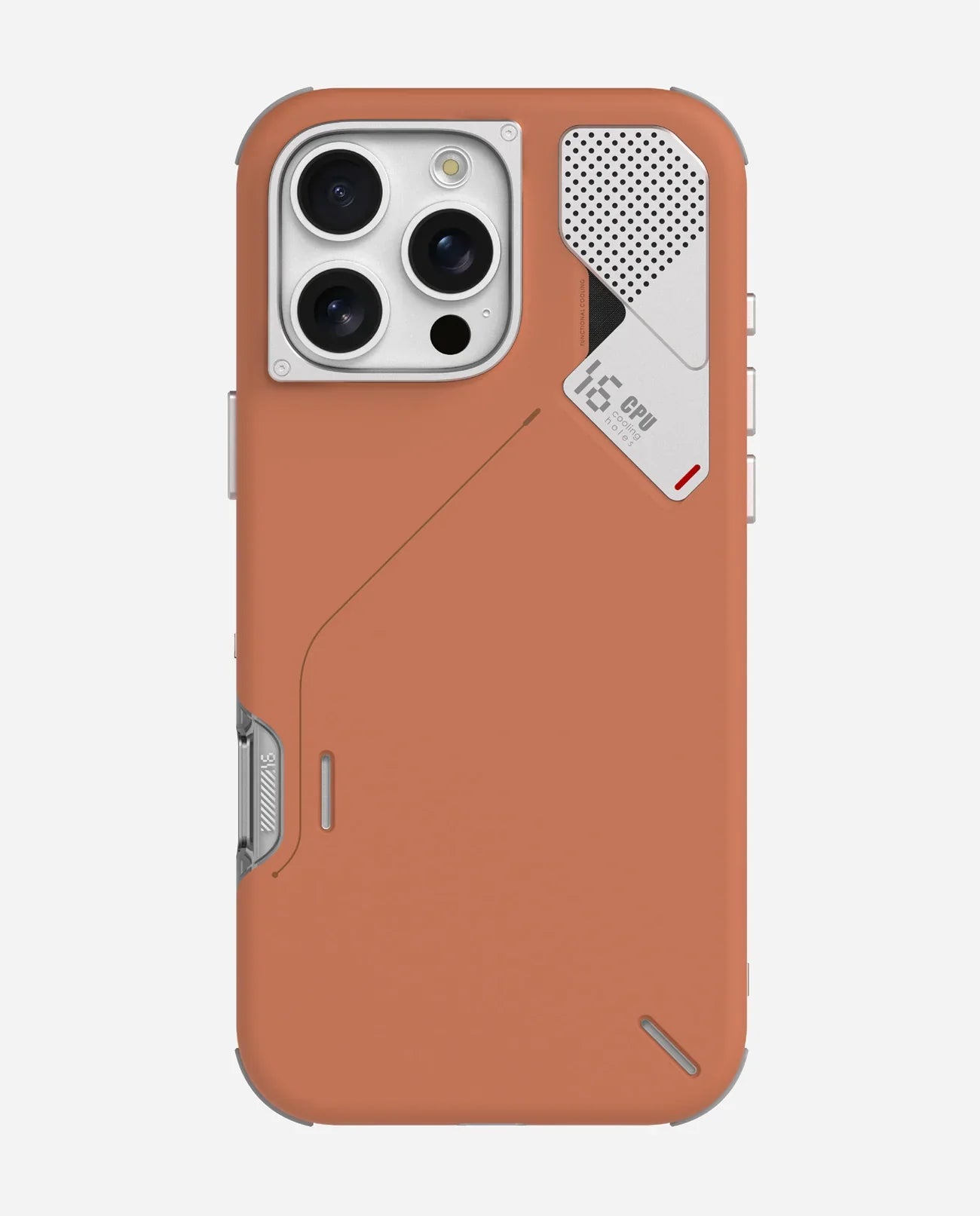 A16 Slim Shockproof Case for iPhone 15 Series With Real Cooling And Magsafe