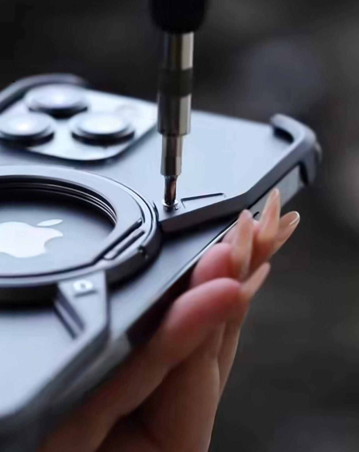 iPhone 12 Series High End Bracket Metal Fulcrum Case