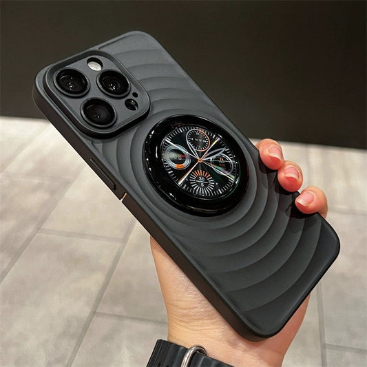 iPhone 14 Series 3D Frosted Built In Compass Case