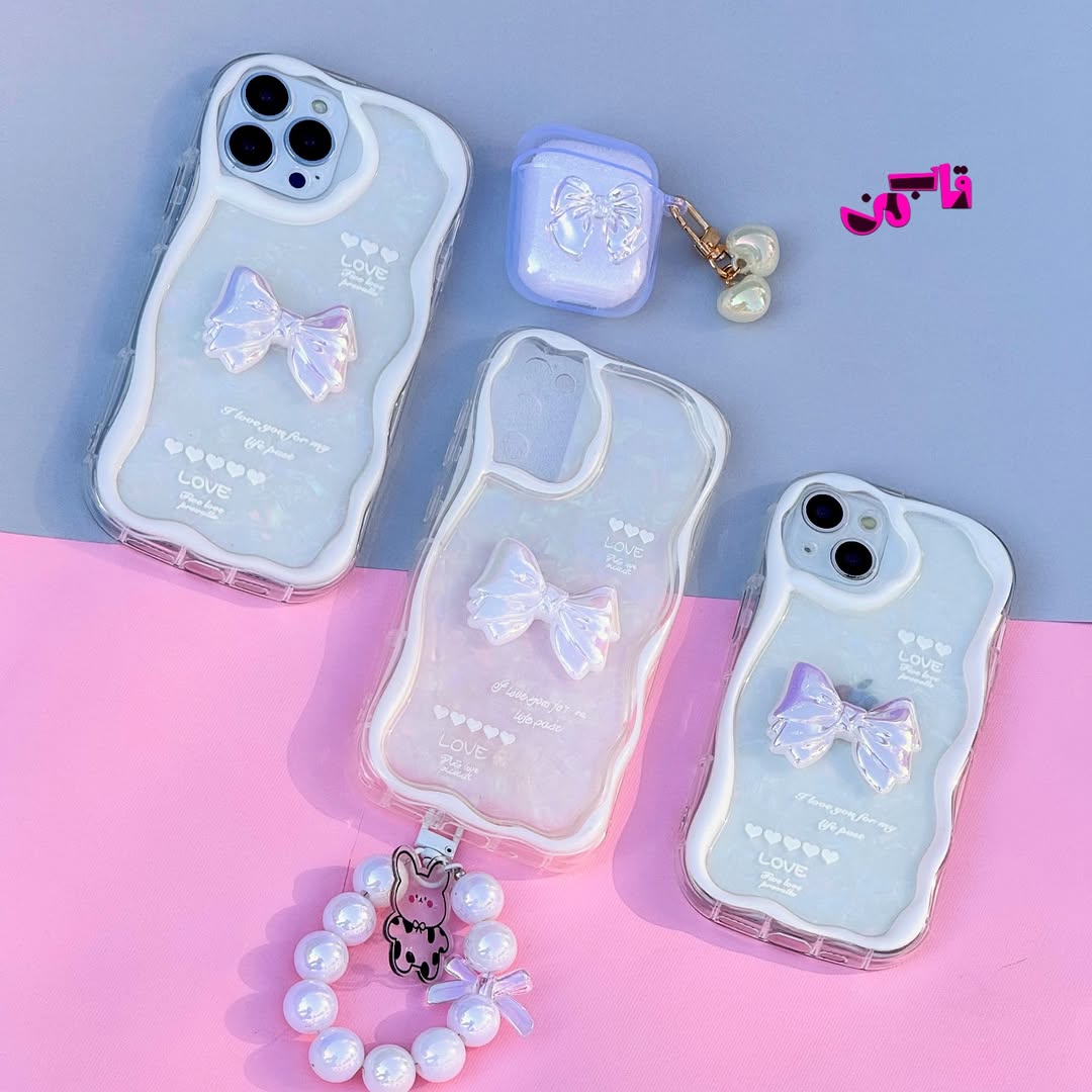 Luxe Bow Charm Case For iPhone 16 Series