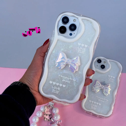 Luxe Bow Charm Case For iPhone 14 Series