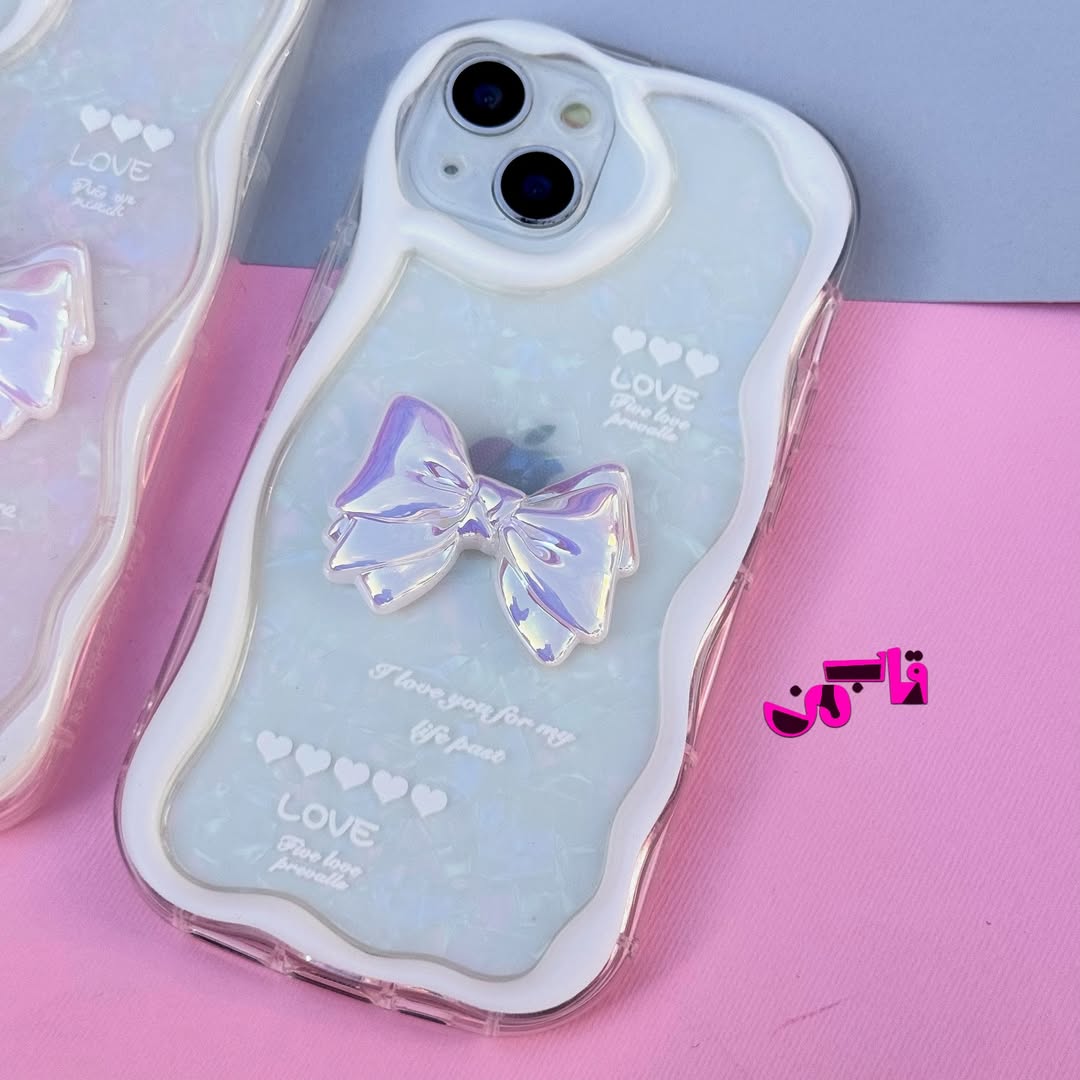 Luxe Bow Charm Case For iPhone 15 Series