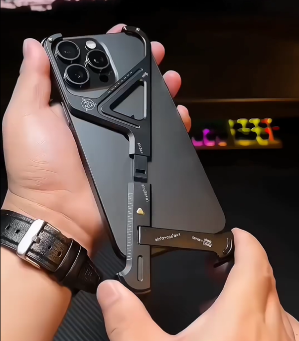 Titanium Shield Pro KickStand iPhone Case