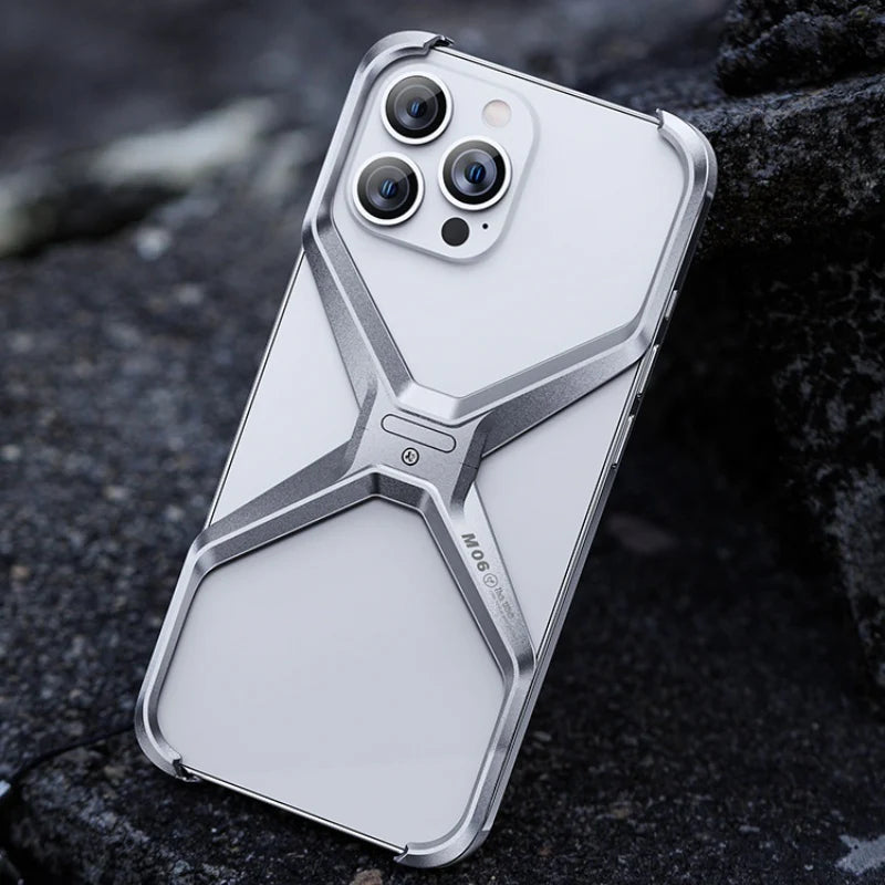 iPhone 12 Series Aluminum Alloy Hollow Cover iPhone